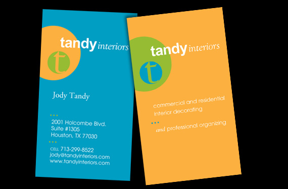 Business Cards Tandy Interiors