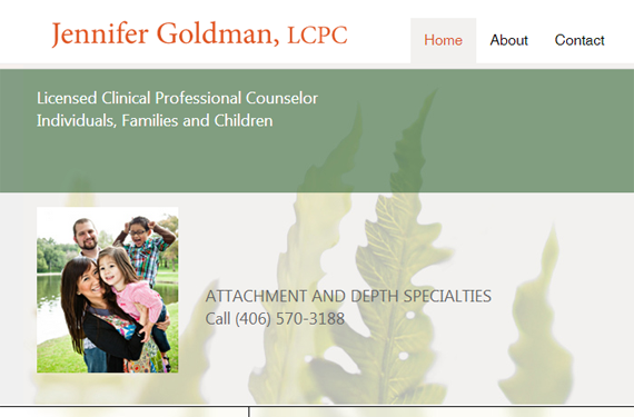 Jennifer Goldman Professional Counselor LCPC